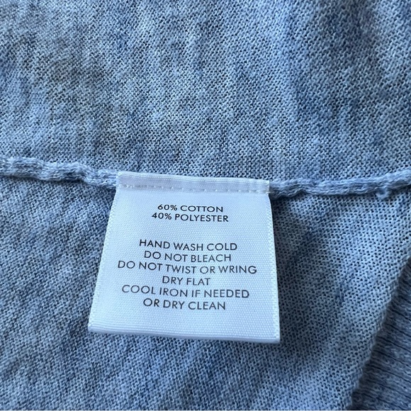 White + Warren Softest Cotton Sweater (Size XS) - Picture 8 of 8